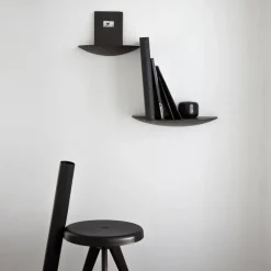 Audo Copenhagen Gridy Fungi shelf dark oak, medium Brown Best