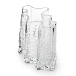 Cooee Design Gry wide vase 19 cm, Clear Transparent Online