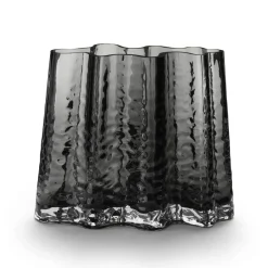Cooee Design Gry wide vase 19 cm, Smoke Grey Outlet