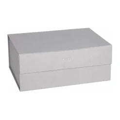 OYOY Hako storage box A4, Stone Grey New