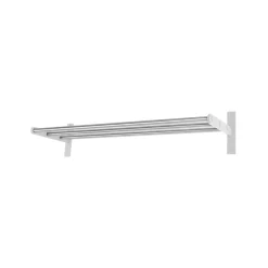 Scherlin Hall shelf 12 hall shelf, Steel/white, white-lacquered aluminium Grey Hot