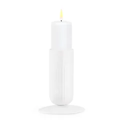 Kähler Hammershøi block candle sticks 14.5 cm, White Online