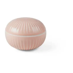 Kähler Hammershøi Bonbon jar Ø12 cm, Nude Pink Hot
