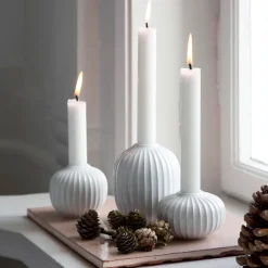 Kähler Hammershøi candleholder medium, White Sale