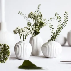 Kähler Hammershøi miniature vase set 3 pieces, White Discount