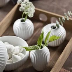 Kähler Hammershøi miniature vase set 3 pieces, White Discount