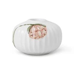Kähler Hammershøi Poppy candle sticks Ø7.5 cm, White Discount