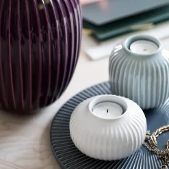 Kähler Hammershøi tea light holder medium, White Best