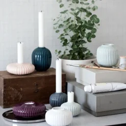 Kähler Hammershøi tea light holder medium, White Best