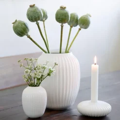 Kähler Hammershøi vase medium, White Best