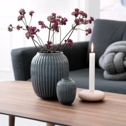 Kähler Hammershøi vase mini, anthracite Grey