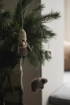 DBKD Hanging penguin decoration hanger, Beige-white BeigeWhite New