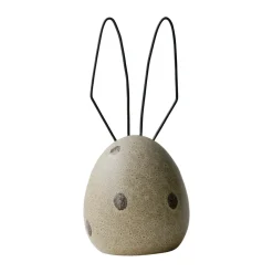 DBKD Hare Easter decoration H18 cm, dot Beige