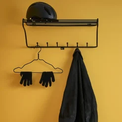 Maze Hat rack shelf, Black