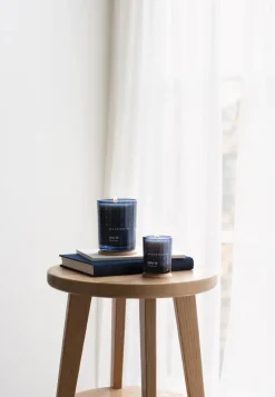 Skandinavisk Hav scented candle with lid, 65 g Blue