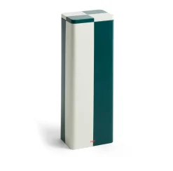 HAY Tin Container, Slim green-off white GreenWhite New