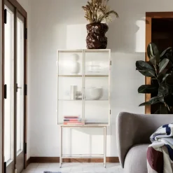 Ferm Living Haze display cabinet, Cashmere Beige Sale