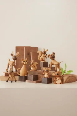 Spring Copenhagen Hazel Squirrel decoration 11.5 cm, Oak Beige Online