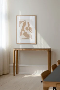 Umage Heart'n'Soul console table 120 cm, Oak-obsidian black BlackBeige Clearance
