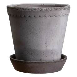 Bergs Potter Helena flower pot Ø12 cm, Grey Best