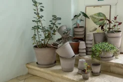 Bergs Potter Helena flower pot Ø12 cm, Grey Best
