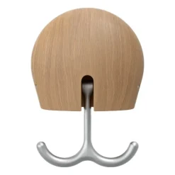 Massproductions Hercule wall hook, Oiled oak Beige