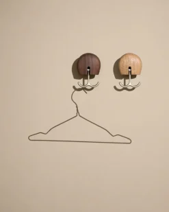 Massproductions Hercule wall hook, Oiled oak Beige