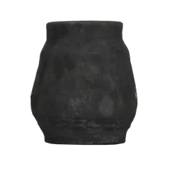 Tell Me More Hero flower pot S Ø12 cm, Black Best