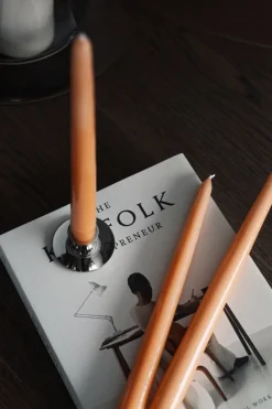 Hilke Collection Herrgårdsljus candles 30 cm 6-pack , Apricot Orange Outlet