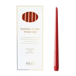 Hilke Collection Herrgårdsljus candles 30 cm 6-pack , glossy Red Best