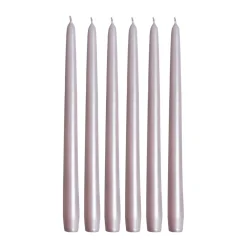 Hilke Collection Herrgårdsljus candles 30 cm 6-pack , Dusty pearl Pink Clearance