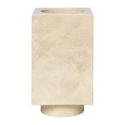 Ferm Living Hew vessel 21 cm, Travertine Beige New