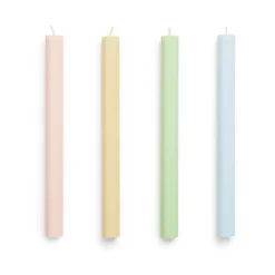 HAY Hexagon Candle light mix 4-pack, Fresh Multi