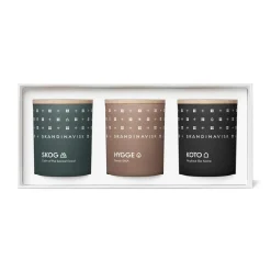 Skandinavisk Hibernation scented gift set mini, 3 pieces GreyGreenWhite Discount