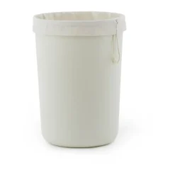 Normann Copenhagen Hide Laundry Basket Cotton Liner laundry bag, Off White Sale