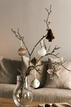 Scandi Living Holiday baubles 6-pack, White Sale