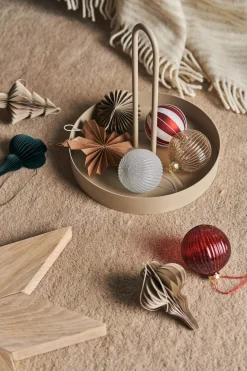 Scandi Living Holiday baubles 6-pack, White Sale