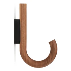 Gejst Hook hook 19 cm, Walnut-black Brown Best