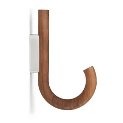Gejst Hook hook 19 cm, Walnut-chrome Brown Clearance