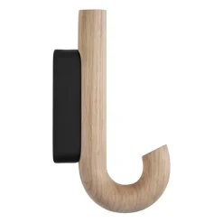 Gejst Hook hook mini 13.3 cm, Oak-black BrownBlack New