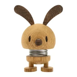 Hoptimist Bunny S figure, Oak Brown