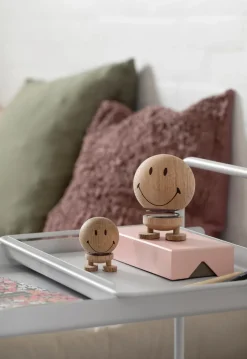 Hoptimist Smiley S figure, Raw oak Brown Hot