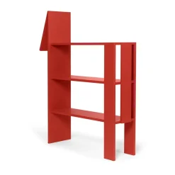 Ferm Living Horse bookshelf 91x111 cm, Poppy Red Clearance