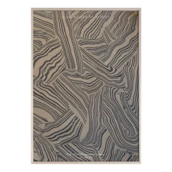 Fine Little Day Hoshino exhibitionposter, 50x70 cm BrownBlack Best