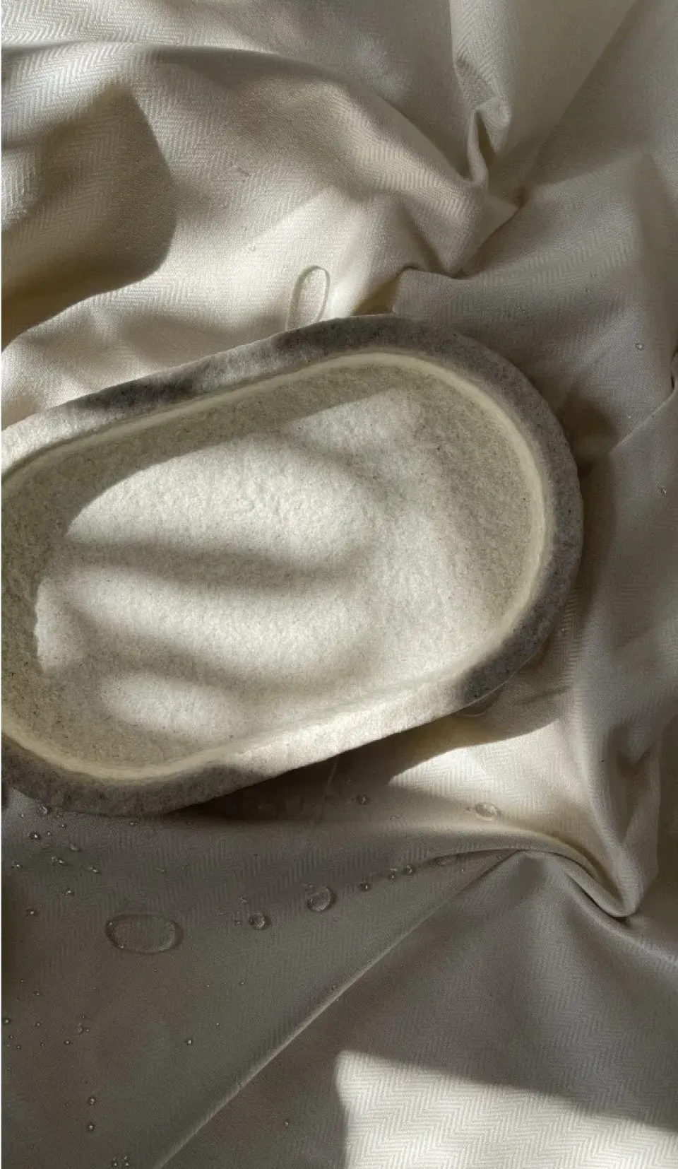 Humdakin Sandstone oval tray 15x25 cm, Natural Beige Best