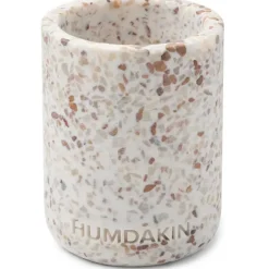 Humdakin Terrazzo tooth brush mug 10 cm, White-brown WhiteBrown Sale