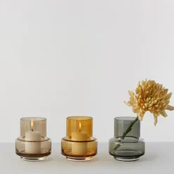 Ro Collection Hurricane tea light no. 25, Smoked Grey Sale