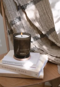 Skandinavisk Hygge scented candle with lid, 65 g Brown New