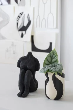 Mette Ditmer Icon toothbrush holder, Off-white WhiteBlack New