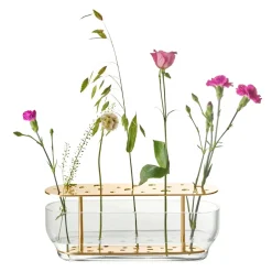 Fritz Hansen Ikebana vase, Long Gold-coloured Best